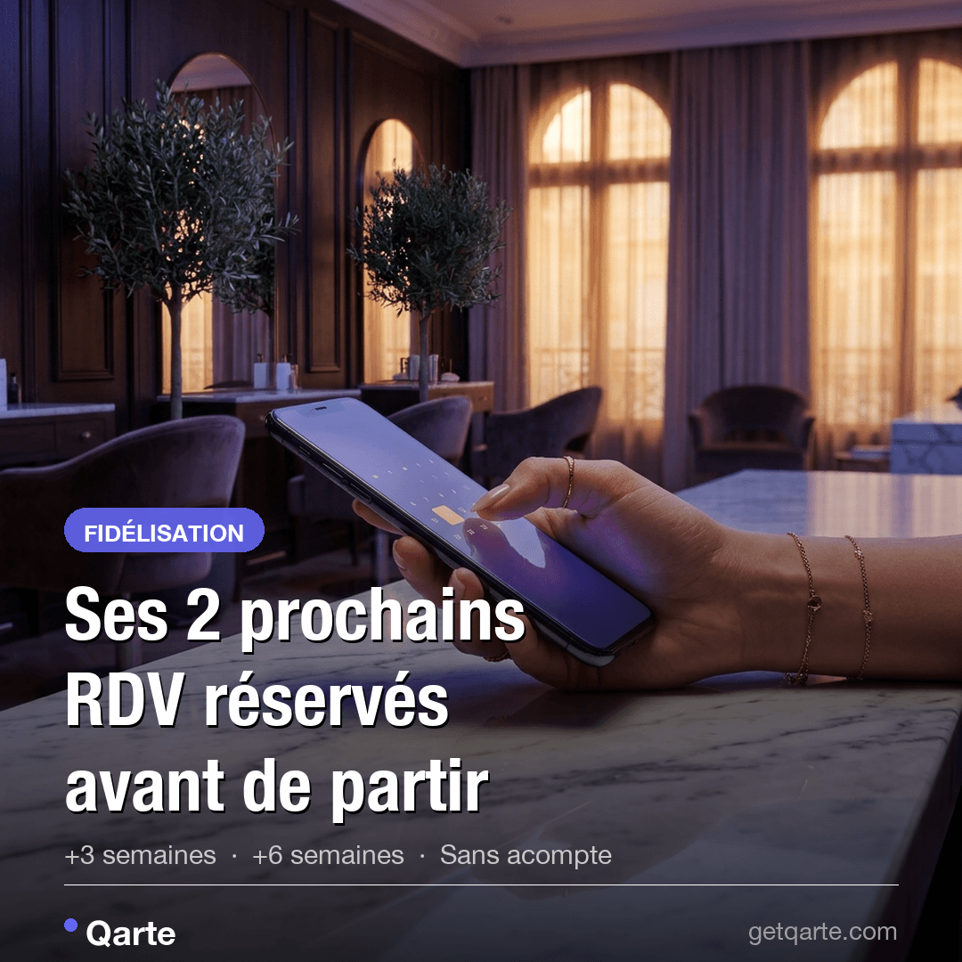 Faire revenir ses clientes : leur faire reprendre le prochain RDV tout de suite