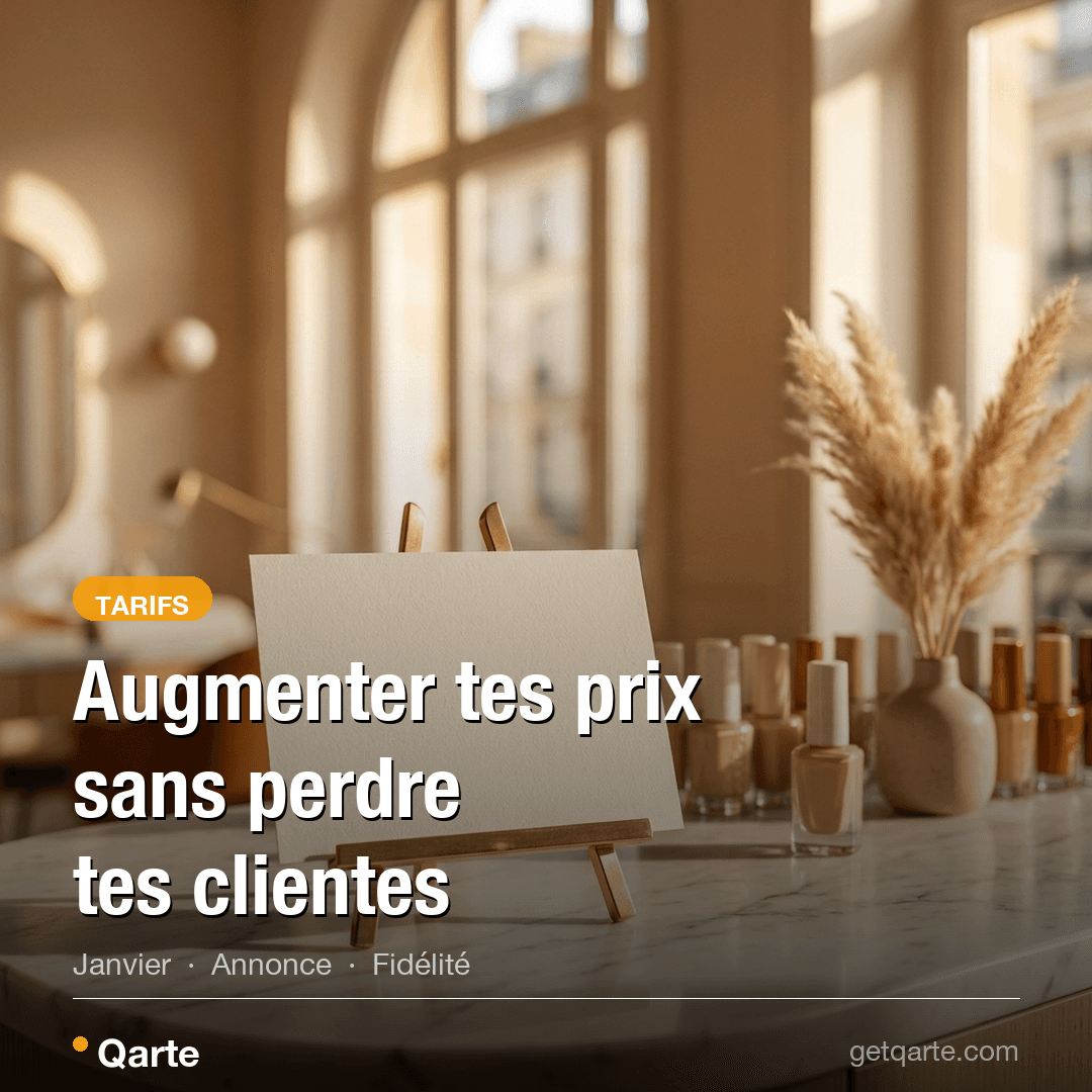 Augmenter ses prix en salon de beauté sans perdre ses clientes