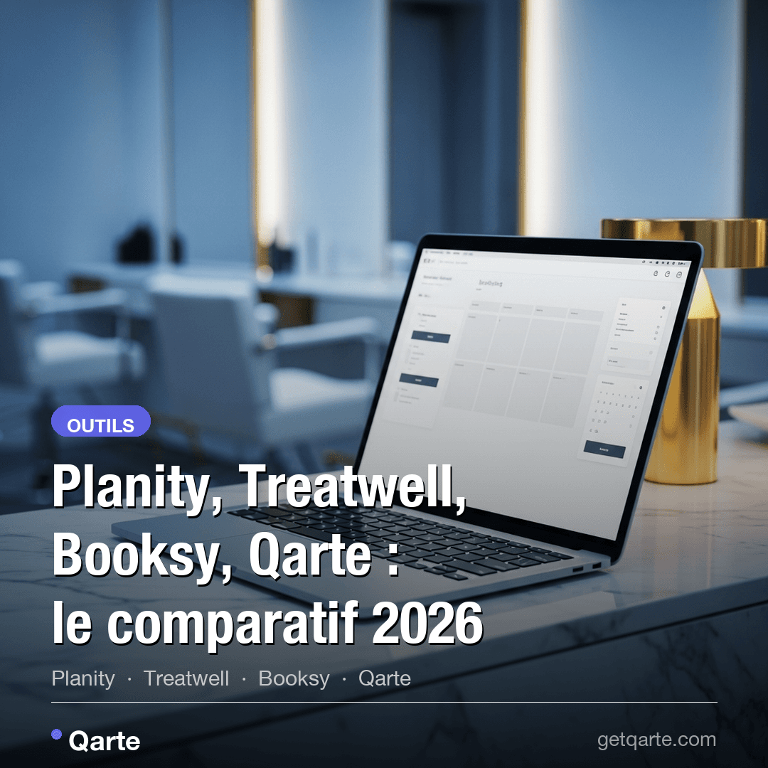 Logiciel de réservation en ligne pour salon de beauté : le comparatif 2026