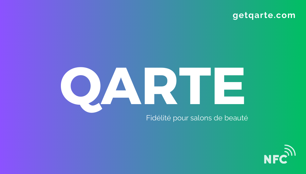 Carte NFC Qarte — La fidélité en un tap